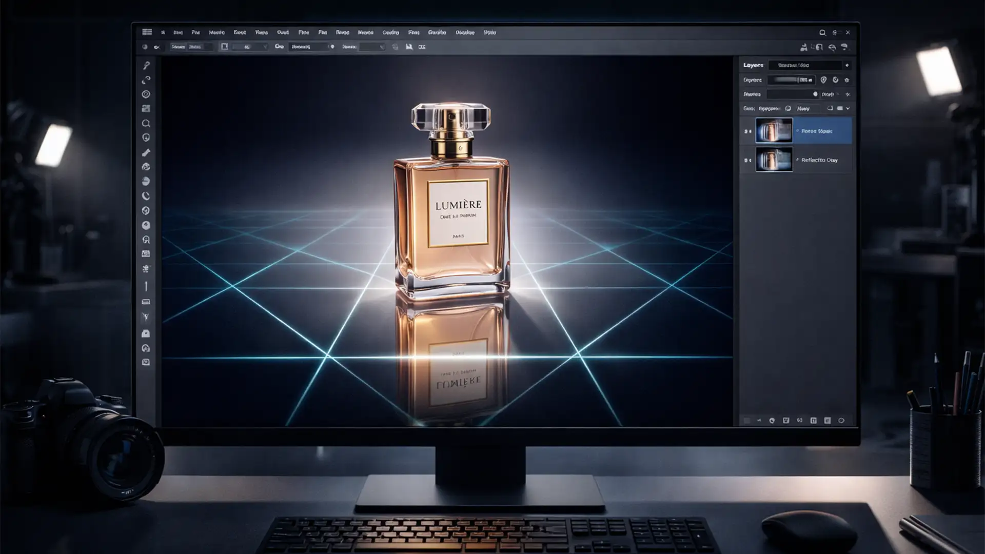Fix Distorted AI Reflections in Photoshop 2025