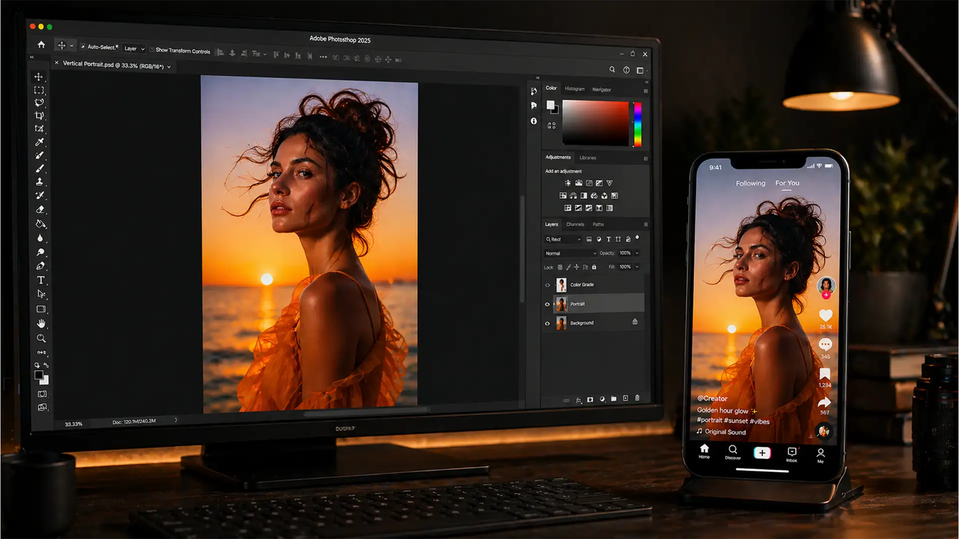 Best Photoshop Export Settings for TikTok: Stop Losing Photo Quality