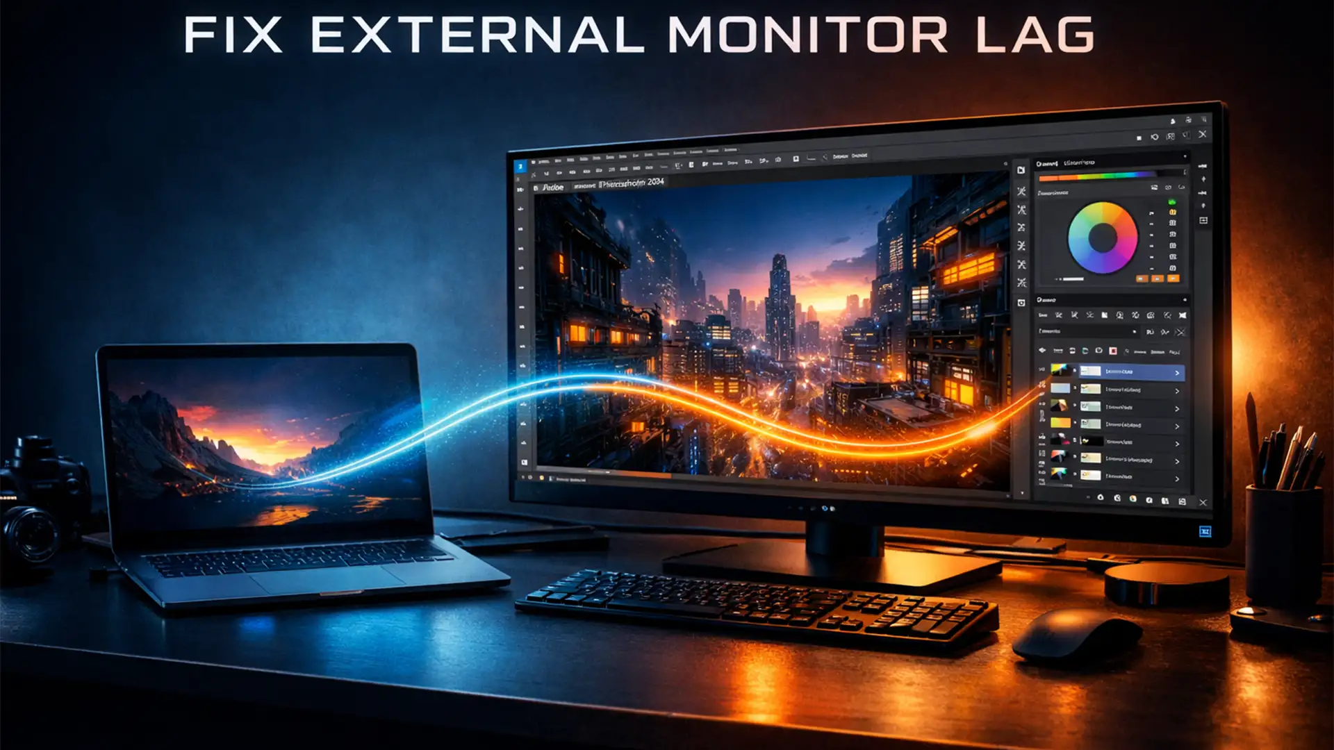 Troubleshooting External Monitor Lag in Photoshop 2024: A GPU Optimization Guide
