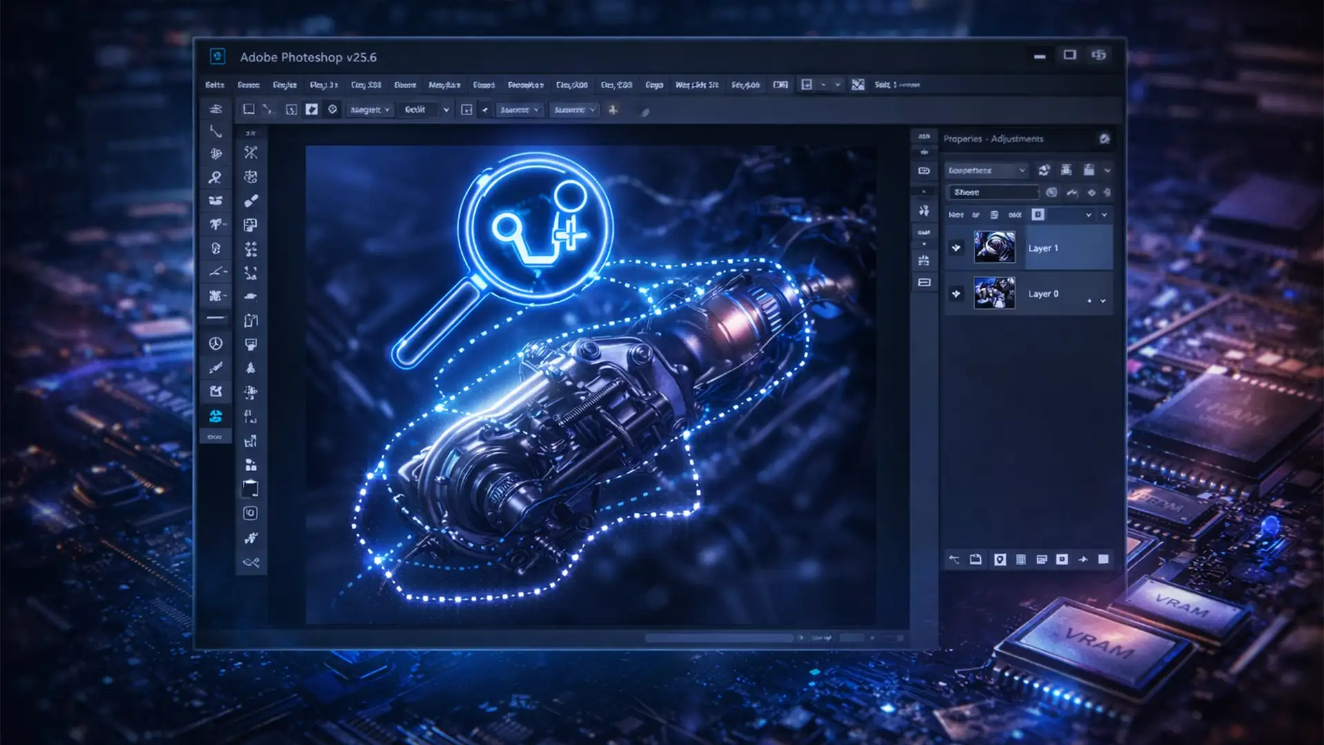 How to Fix Magnetic Lasso Tool Lag in Photoshop v25.6