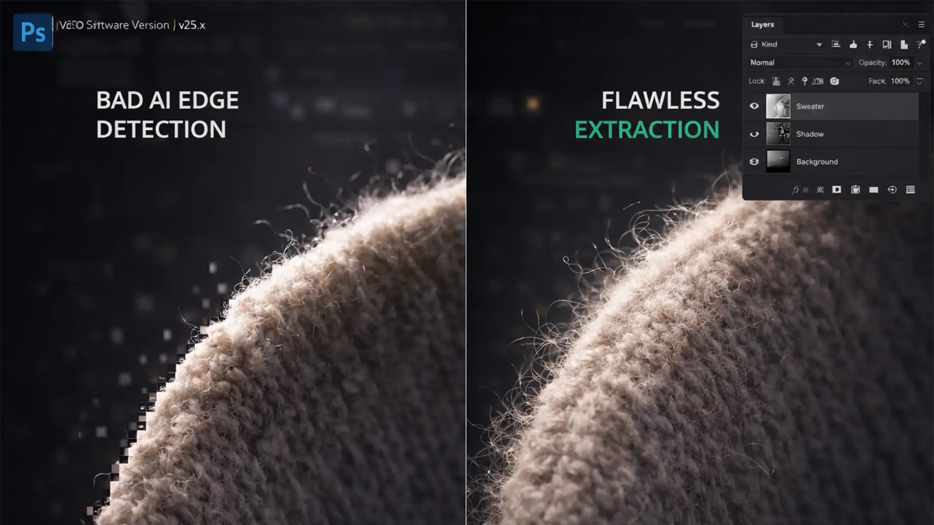 Preserve Texture in AI Background Removal