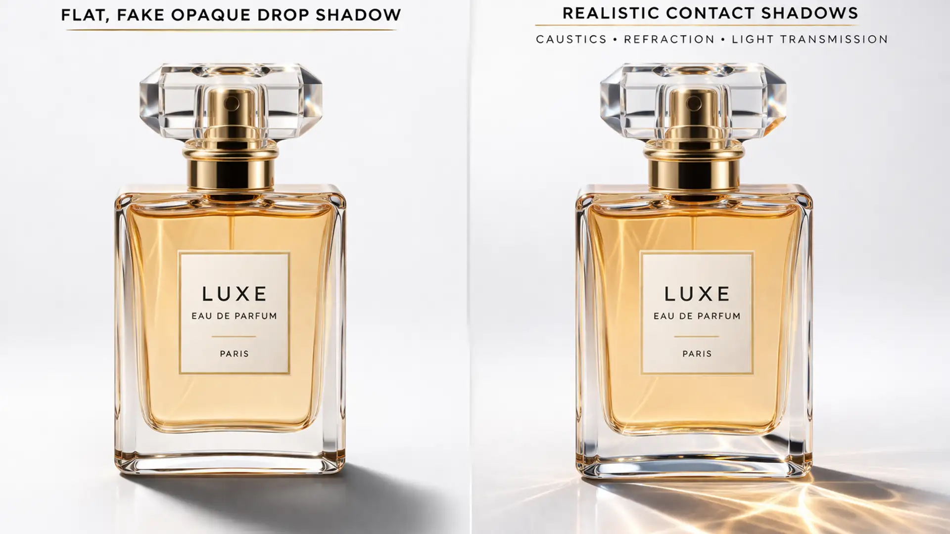 Mastering Refractive Shadows: How to Create Realistic Shadows for Glass and Bottles