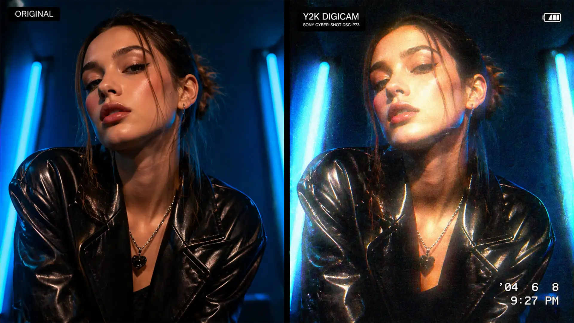 Recreating the Viral 2000s Digicam Glow Professionally in Photoshop