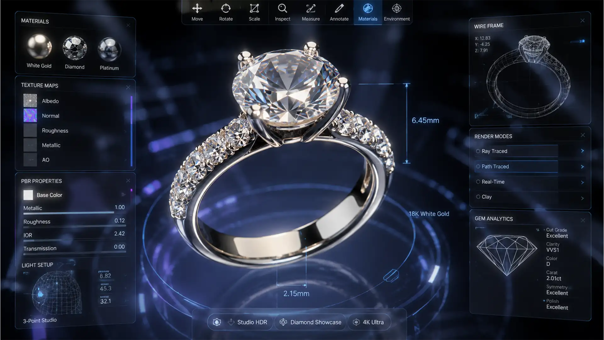 Retouching Jewelry for 4K Spatial Commerce & Vision Pro