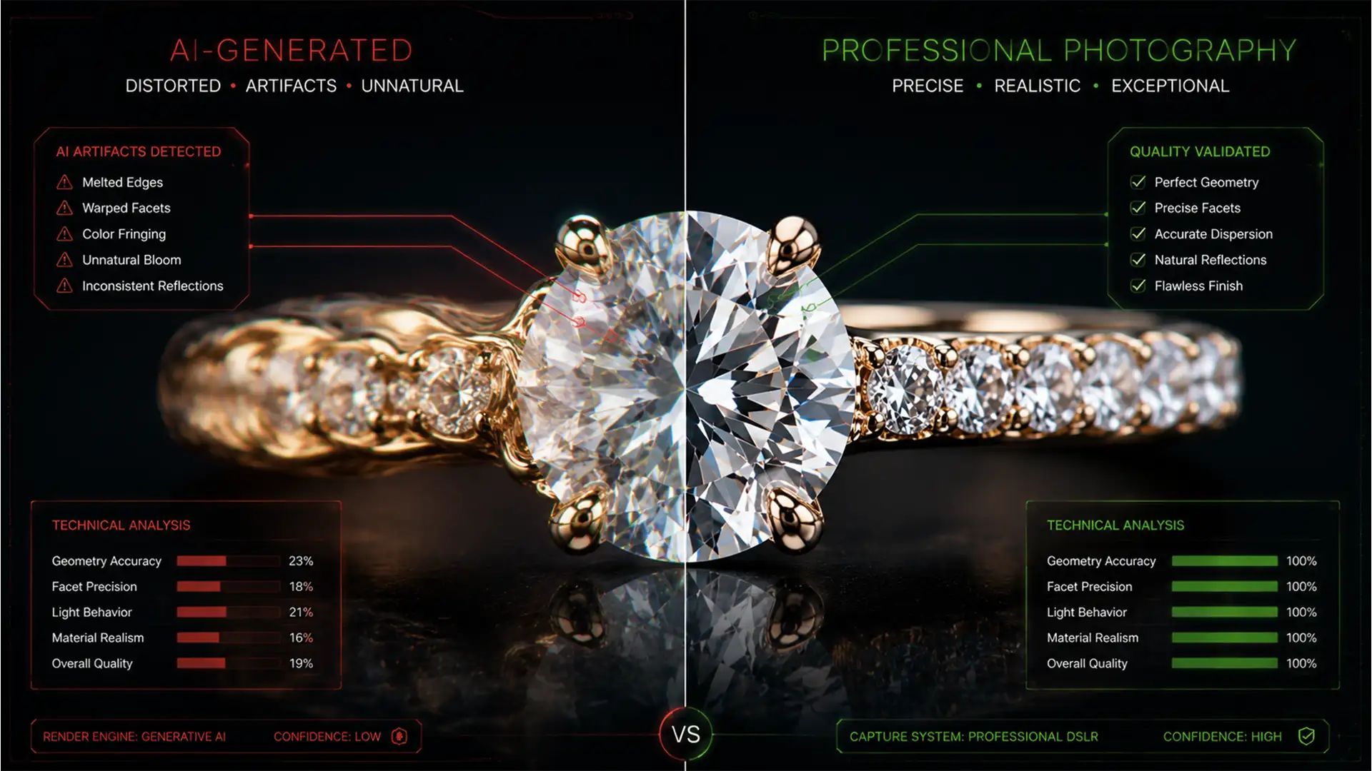 Fix Generative Fill Distortion in Jewelry Retouching