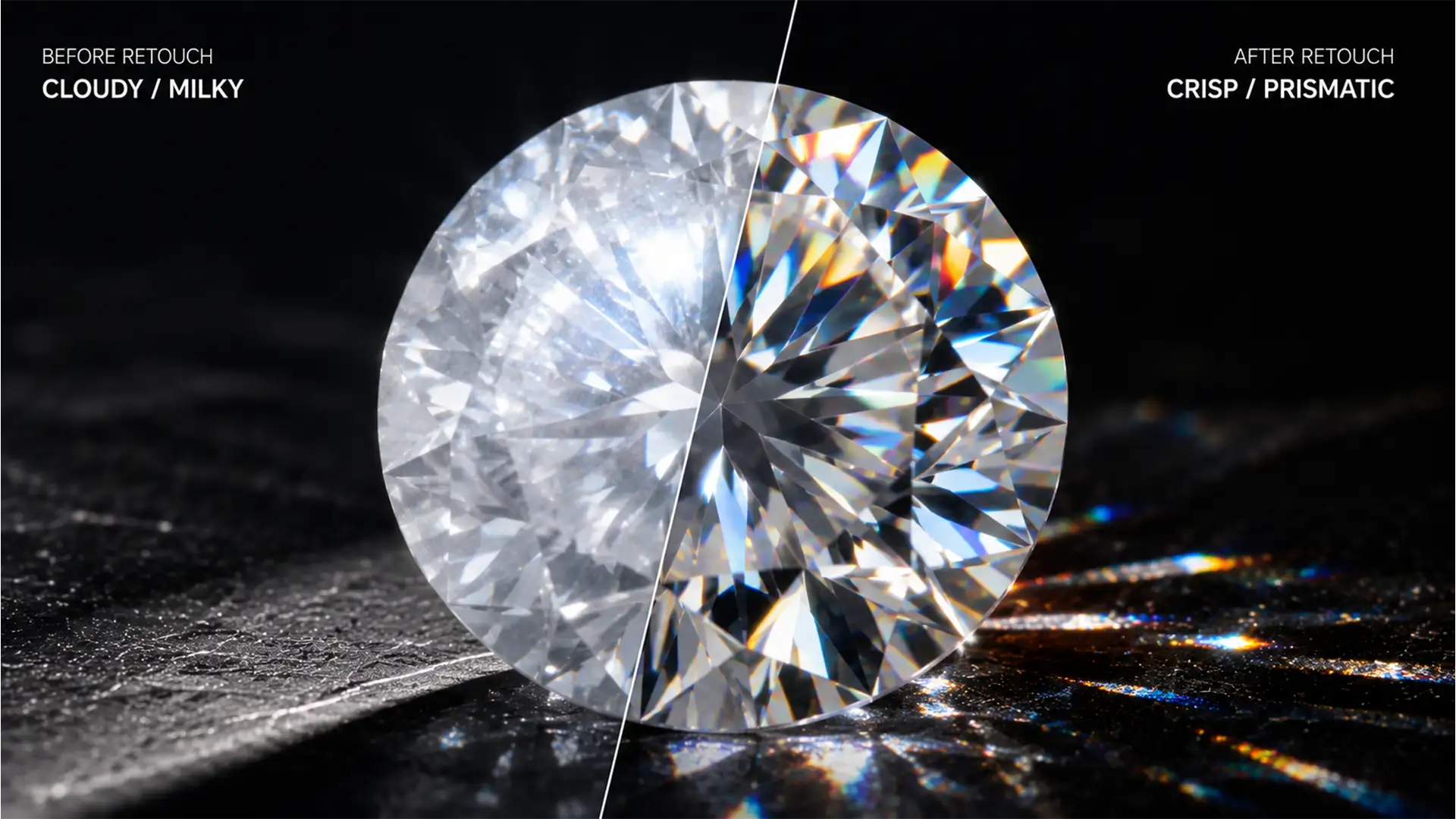 How to Restore Fire and Clarity to Hazy Diamond Photos