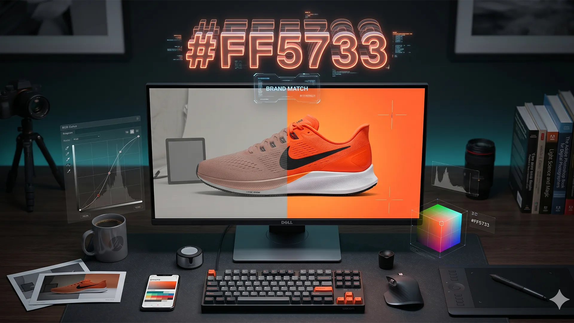 How to Match Product Photos to Exact Hex Codes in Photoshop