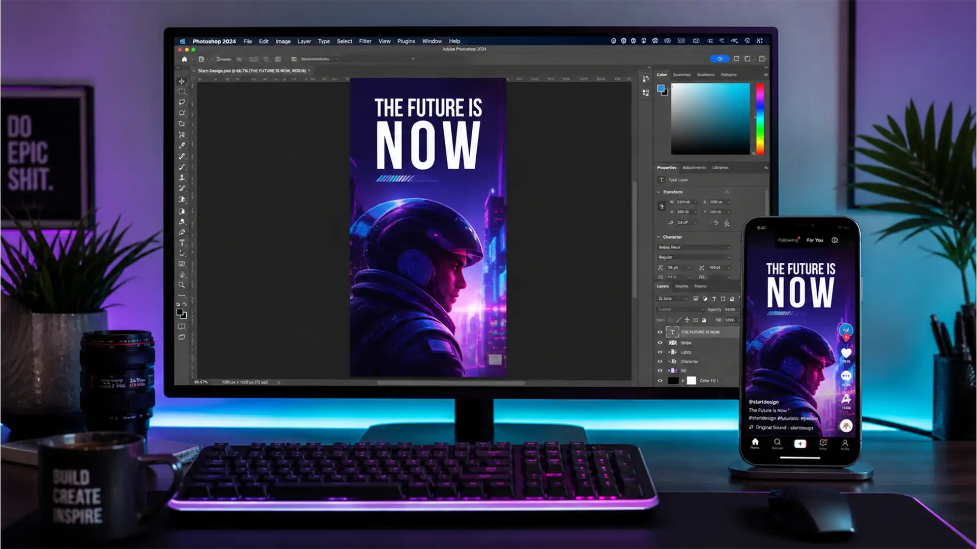 Crystal Clear TikToks: Best Photoshop Export Settings for 9:16 Content in 2024