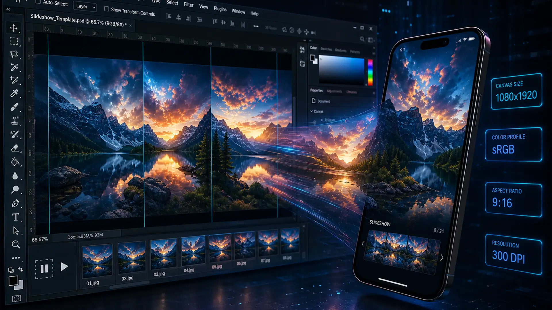 Fix Blurry TikTok Photo Dumps: Photoshop Export Settings