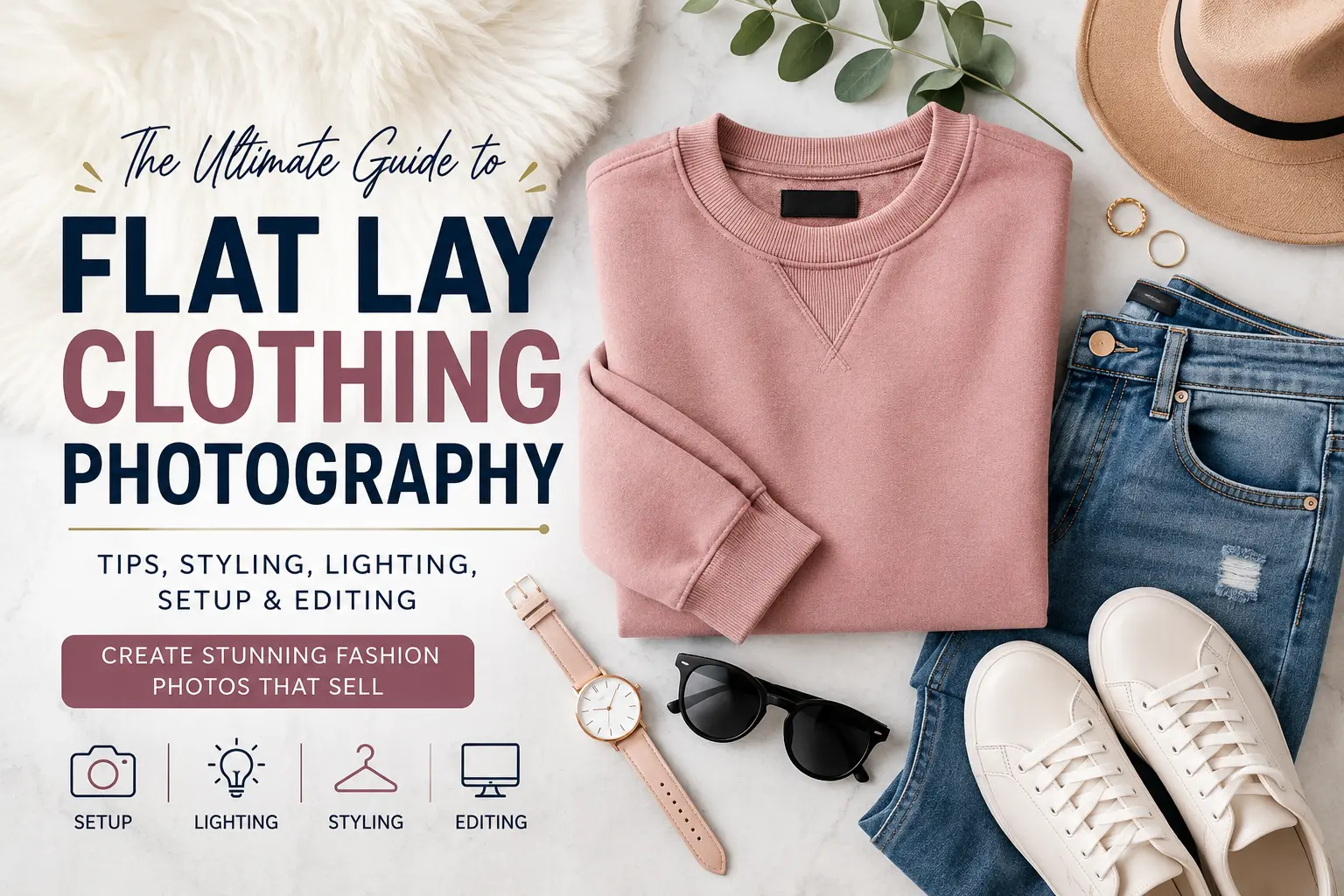 The Ultimate Guide to Flat Lay Clothing Photography
